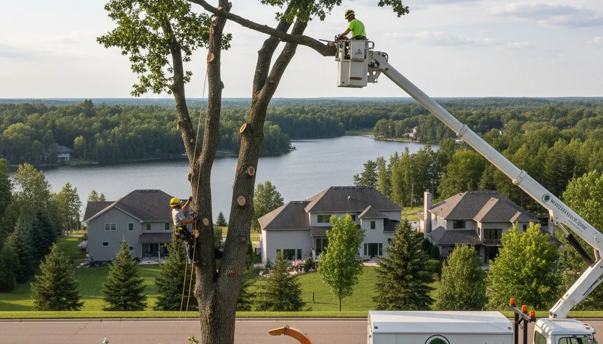 Professional tree removal service in Minneapolis MN by expert arborists