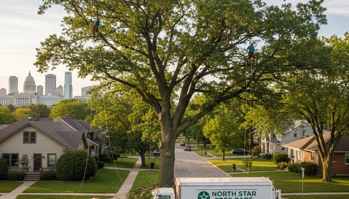 Professional tree removal service in Minneapolis MN by certified arborists