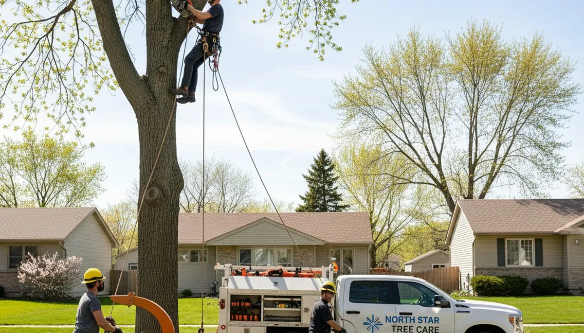 Professional tree removal service in Minneapolis MN by certified arborists